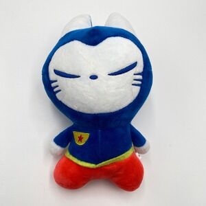 Anime Plush Toy Blue Cat Red Pants Gold‎ Star Stuffed Animal Kids 9"